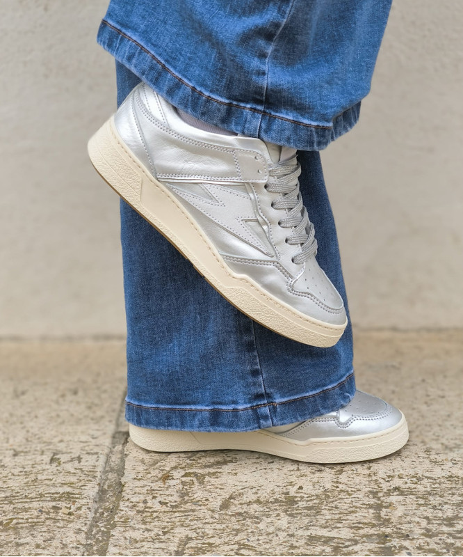 Semerdjian - baskets argentées